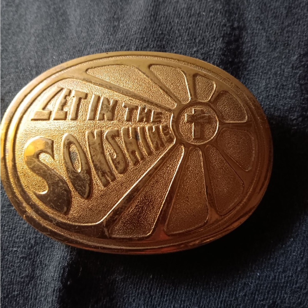 Trinity designs belt buckle
